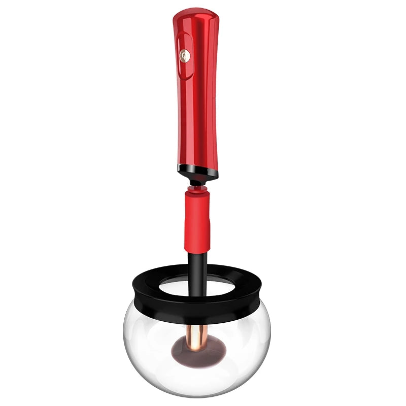 10 Seconds Silicone Makeup Brushes Cleaner and Dryer Set Electric Machine for Cleaning and Washing Makeup Tools